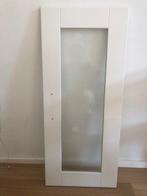 Ikea keuken deurtje met glas, Ophalen, Minder dan 50 cm, Gebruikt, Wit