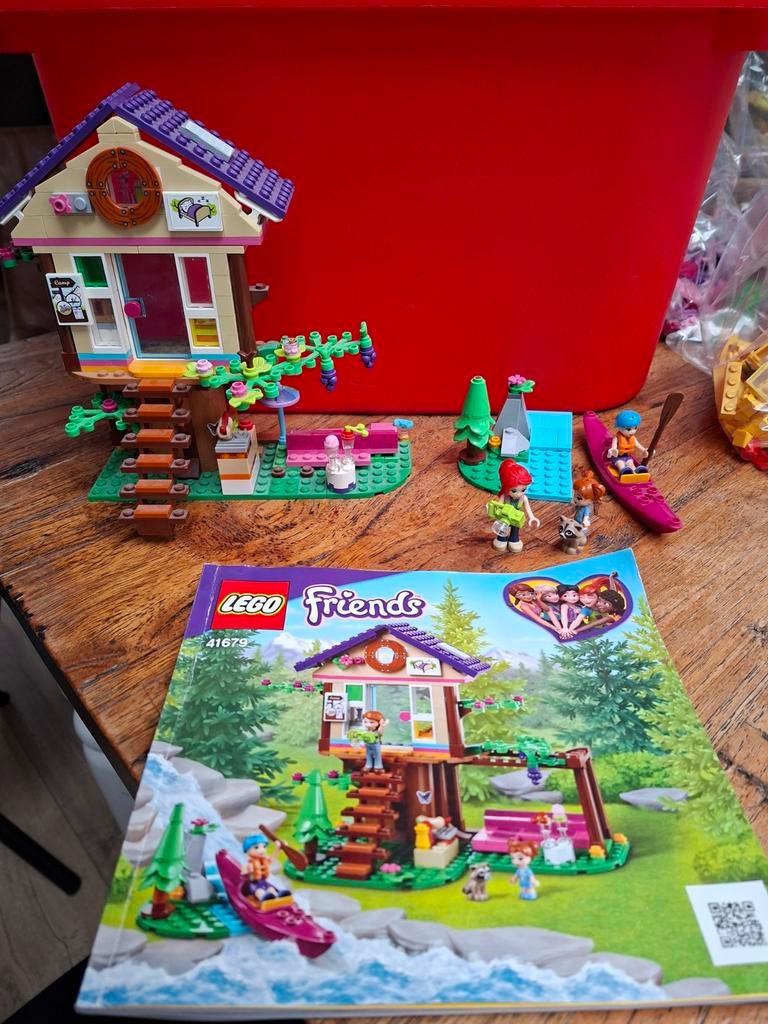 Lego Friends 41679 Boshuis, Ophalen of Verzenden, Zo goed als nieuw