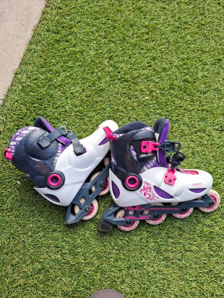 Skeelers Oxelo maat 34,35 en 36 (verstelbaar), Kinderen en Baby's, Speelgoed | Buiten | Rolschaatsen, Kinderen, Ophalen of Verzenden