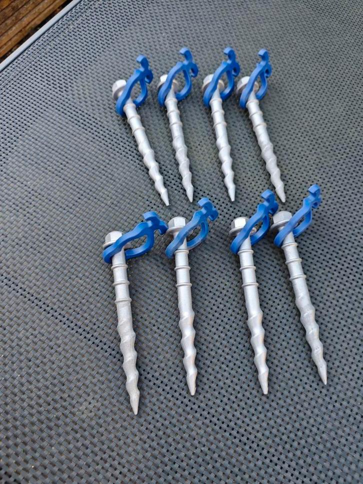 8x Peggy Peg Slagharingen - Nieuw!, Caravans en Kamperen, Kampeeraccessoires, Nieuw, Ophalen