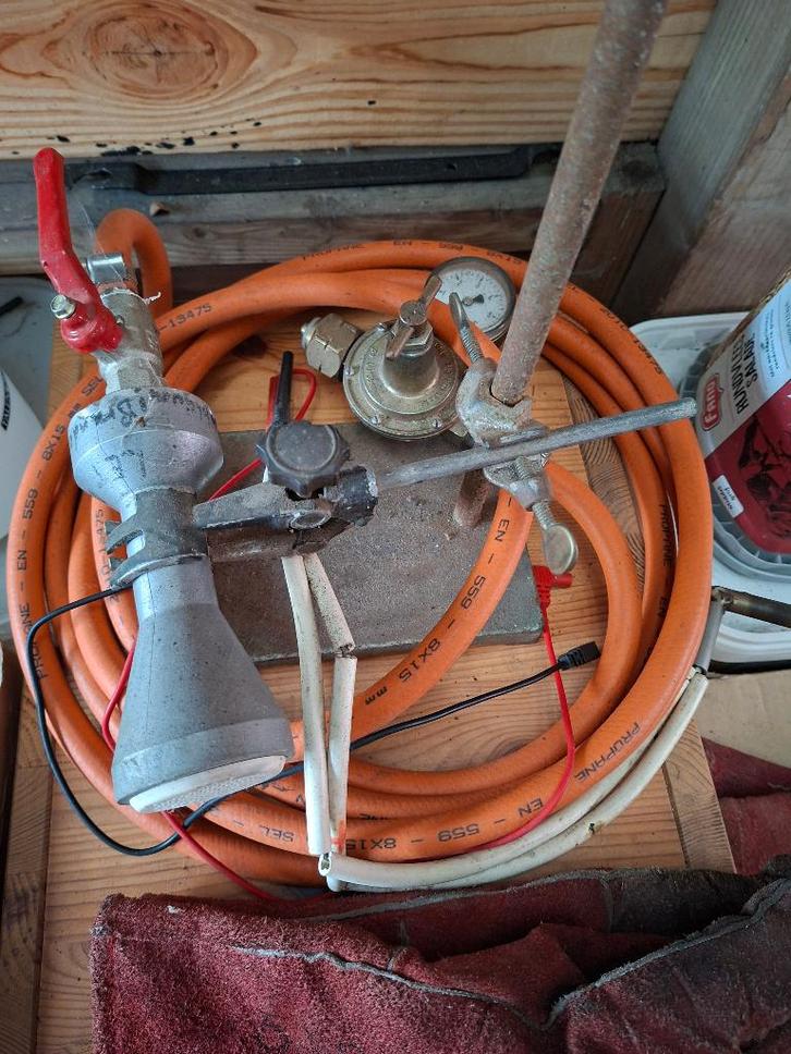 Raku oven met toebehoren, Hobby en Vrije tijd, Pottenbakken, Gebruikt, Ophalen