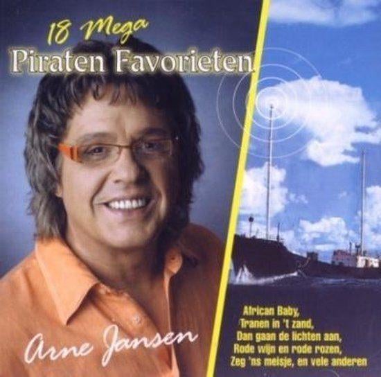 Arne Jansen - 18 Mega Piraten Favorieten  Originele CD Nieuw, Ophalen of Verzenden, Nieuw in verpakking, Levenslied of Smartlap