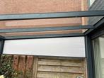 Zijspie’s voor aluminium overkapping van 350 cm, antraciet, Ophalen, Zo goed als nieuw, Veranda