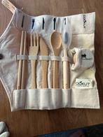 BAM-BAM Cookut bamboe bestekset, Ophalen of Verzenden, Nieuw, Hout, Bestekset