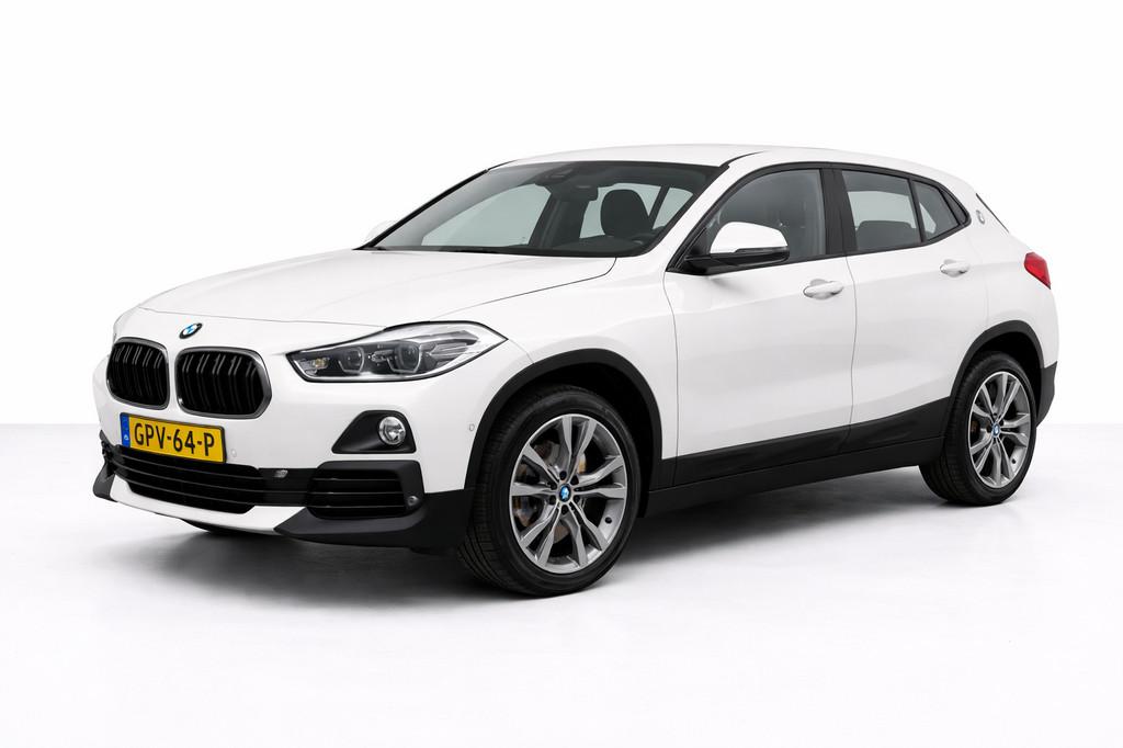 BMW X2 sDrive18i Executive Airco Cruise Automaat LED, Auto's, Gebruikt, Wit, Bedrijf, 3 cilinders