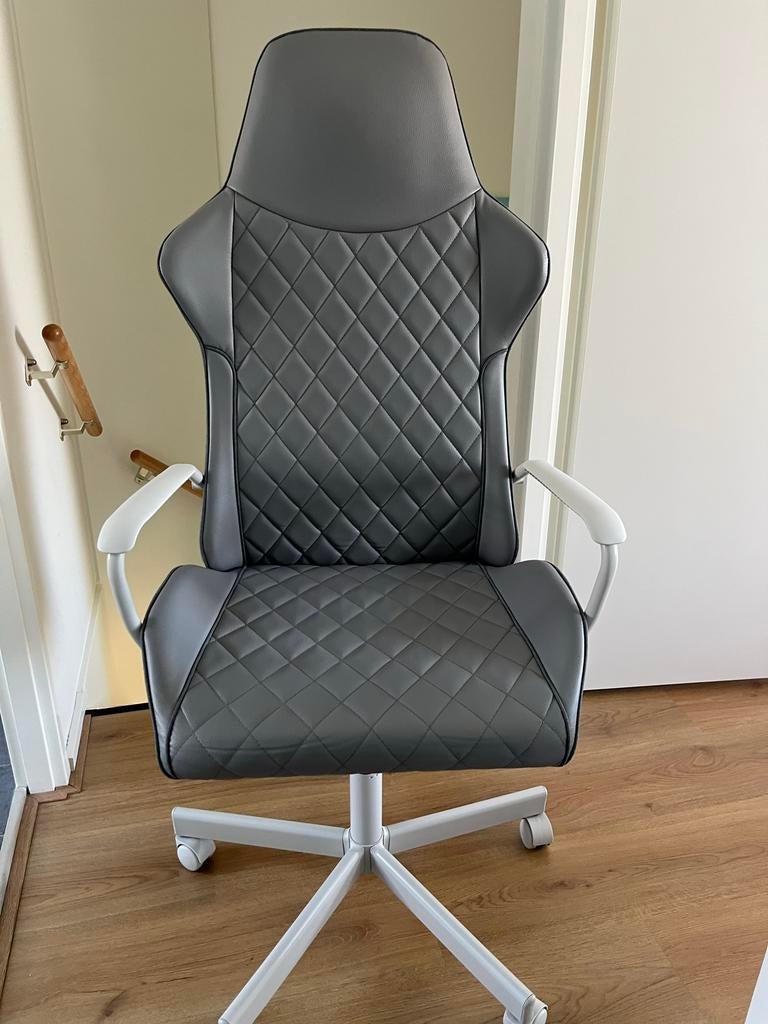 IKEA UTESPELARE Bureaustoel - Gaming Stoel, Ophalen, Zo goed als nieuw, Grijs, Gaming bureaustoel