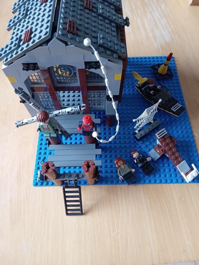 LEGO Spider-man 2 Doc Ock's Hideout 4856 XL MOD, Kinderen en Baby's, Speelgoed | Duplo en Lego, Gebruikt, Overige thema's, Lego