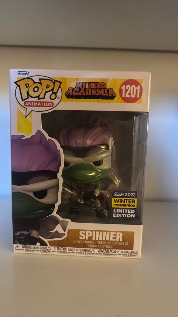 Spinner my hero academia funko pop, Verzamelen, Poppetjes en Figuurtjes, Ophalen of Verzenden, Zo goed als nieuw