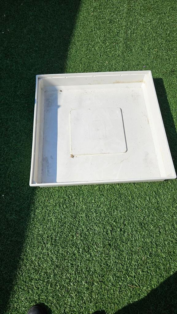 Wasmachine lekbak 70x70 cm - zelf schoonmaken, Ophalen