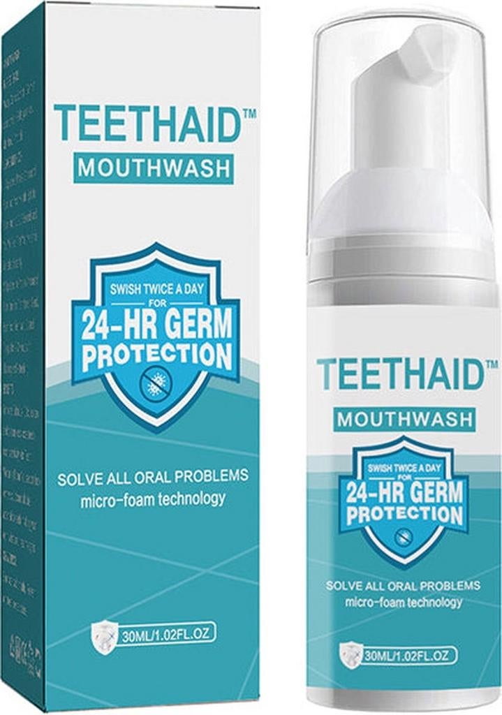 Teethaid mondwater biedt 24 uur bescherming, Ophalen of Verzenden, Nieuw, Overige typen