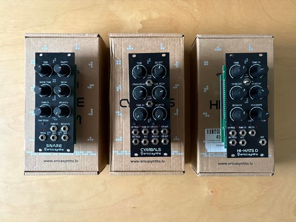 Erica Synths Drum Eurorack modules, Ophalen of Verzenden, Zo goed als nieuw