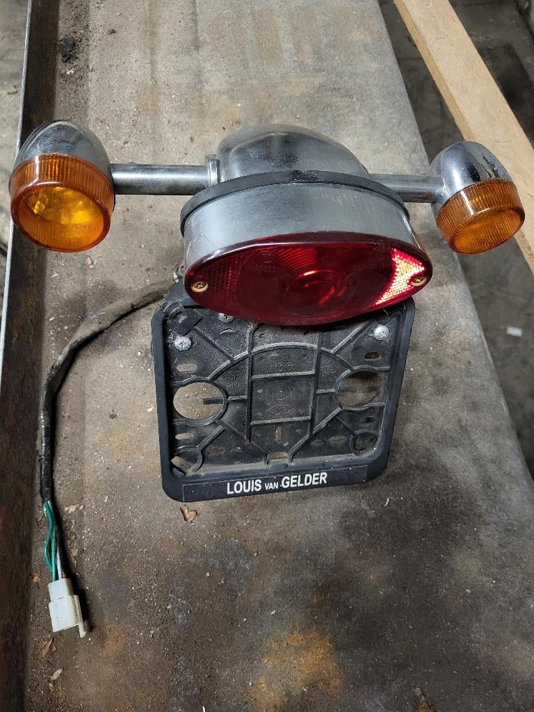 Achterlicht + knipperlichten retro scooter, AGM, La souris, Ophalen, Gebruikt, Overige typen, Overige merken