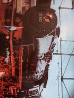 Grote poster Stoomlocomotief, Kaart of Prent, Trein, Gebruikt, .
