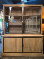 Hele gave vitrinekast | buffetkast | hout & Staal, 200 cm of meer, 150 tot 200 cm, Loberon, Ophalen of Verzenden