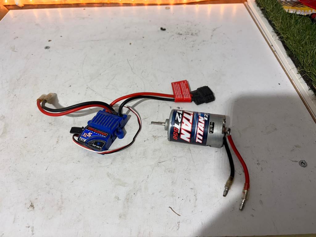 Traxxas xl5 12t set, Ophalen of Verzenden, Zo goed als nieuw