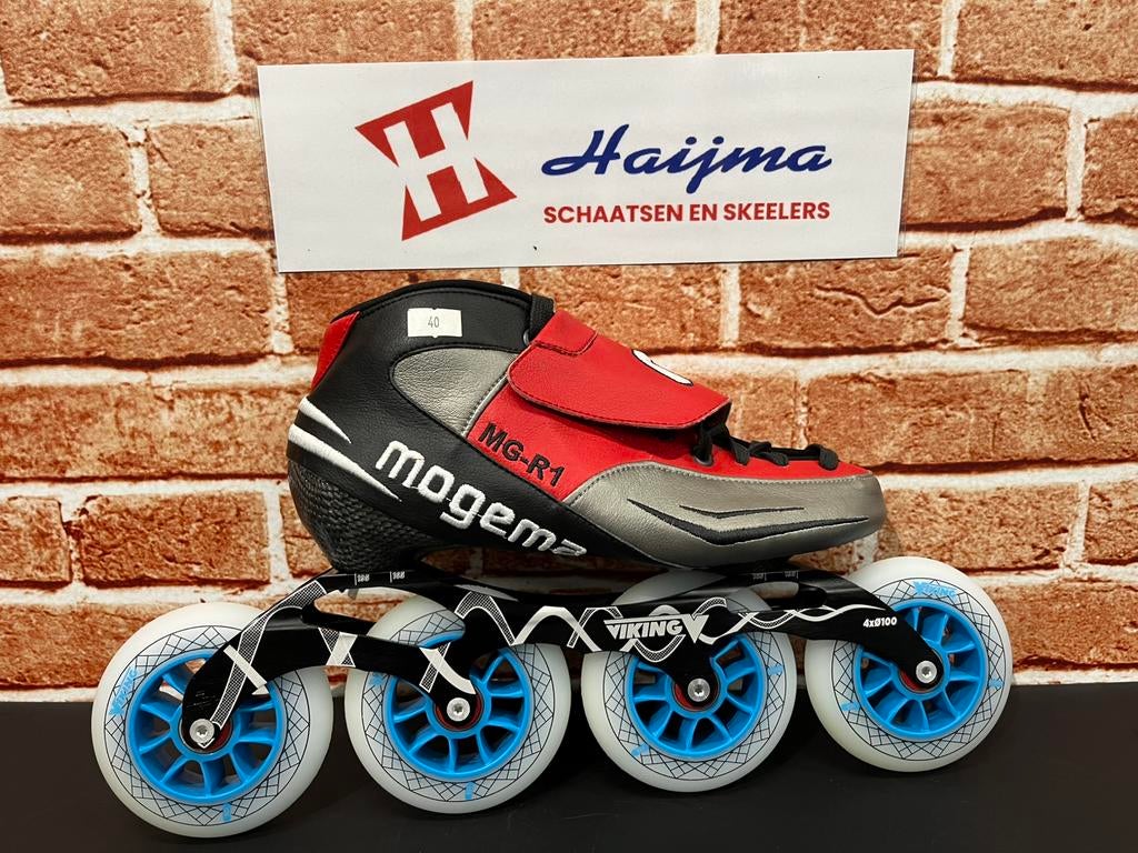 Nieuw! Mogema MG-R1 skeelers met viking onderstel 4x100mm, Sport en Fitness, Skeelers, Overige merken, Nieuw, Ophalen of Verzenden