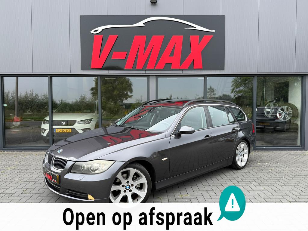BMW 325i Touring High Exec Pano Leder Carplay Xenon, Auto's, BMW, Achterwielaandrijving, Gebruikt, Zwart, 2497 cc