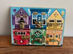 Melissa & Doug houten activiteitenbord met sloten & grendels, Ophalen of Verzenden, Gebruikt, Ontdekken
