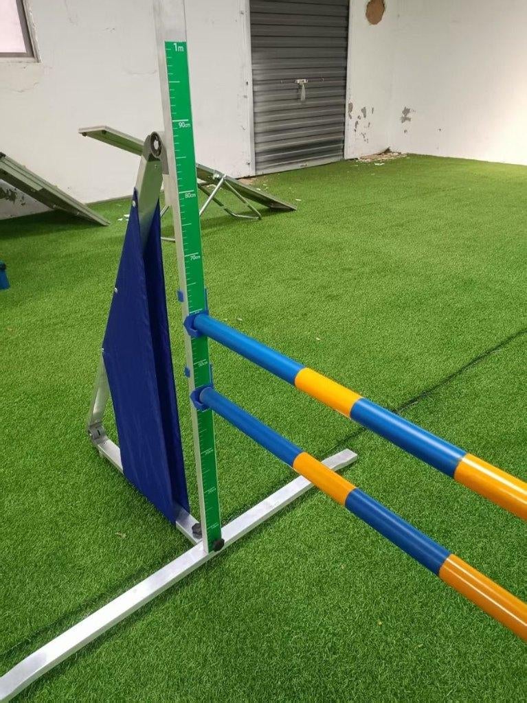 Agility Professionele Sprong Dubbel - 2 Latten - Verstelbaar, Dieren en Toebehoren, Ophalen of Verzenden, Nieuw