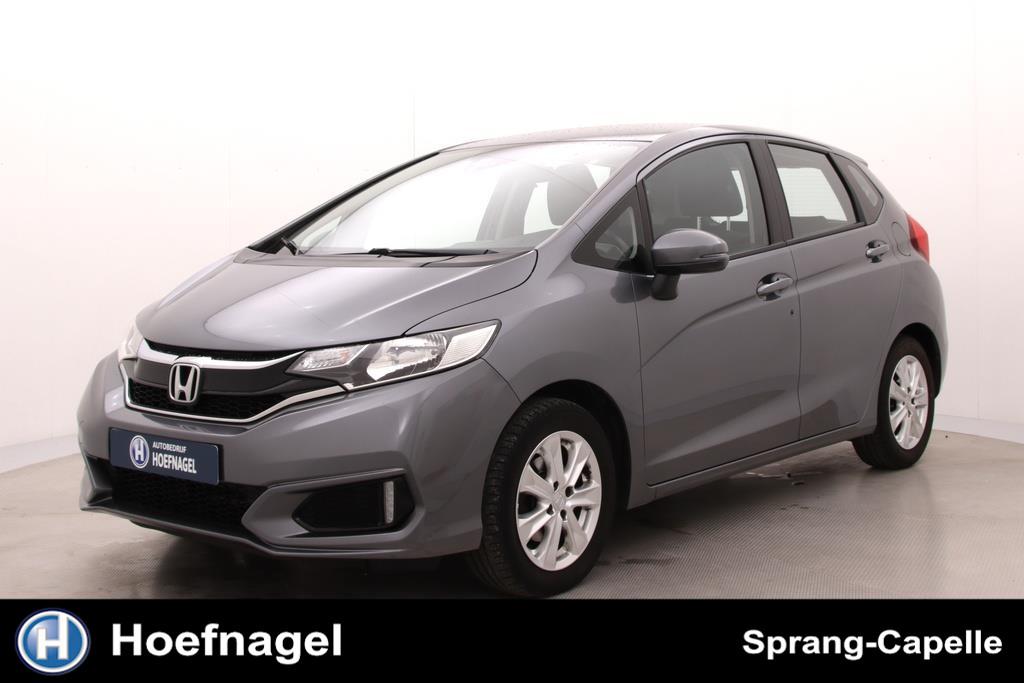 Honda Jazz 1.3 i-VTEC Trend | Trekhaak | Cruise Control | St, Auto's, Voorwielaandrijving, Stof, Gebruikt, Zwart