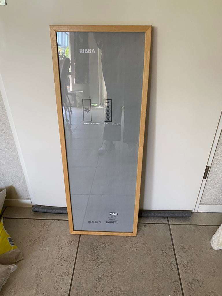 Grote fotolijst IKEA Ribba 30x88 cm, Ophalen, Minder dan 50 cm, Zo goed als nieuw, Minder dan 100 cm