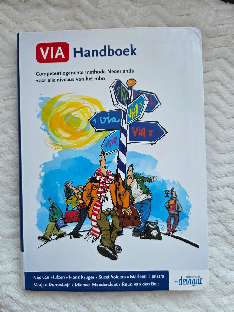 VIA Handboek Nederlands (mbo) – Zo goed als nieuw –, Boeken, Diverse auteurs, Ophalen of Verzenden, Zo goed als nieuw, Nederlands