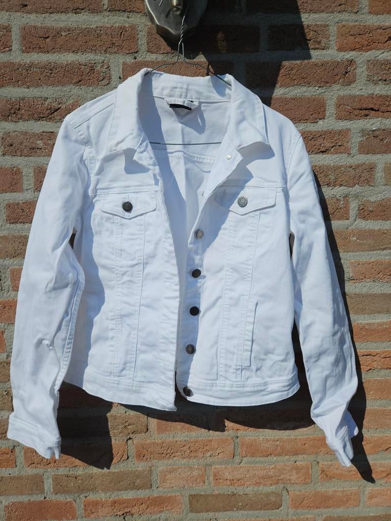 Vila wit spijkerjasje maat 38, Vila, Ophalen of Verzenden, Wit