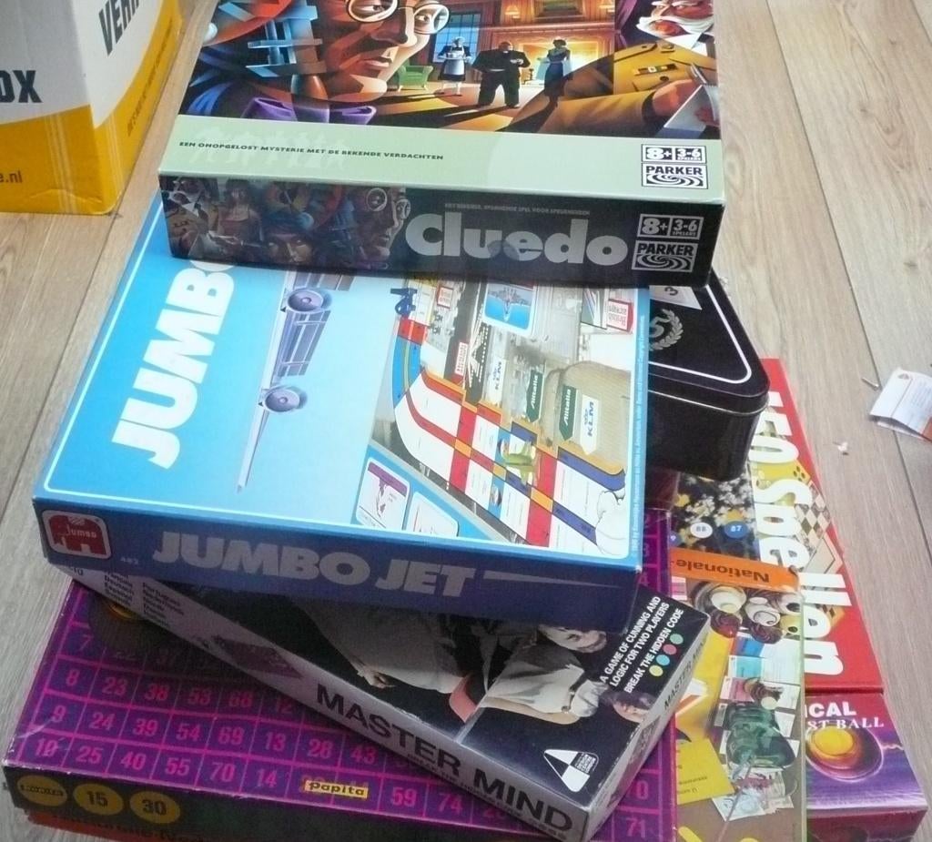 ZEER GROOT SPELLEN PAKKET, Vijf spelers of meer, Ophalen of Verzenden, Zo goed als nieuw, Diverse uitgevers