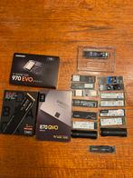 Diverse SATA (1TB, 2TB, 4TB) en NVME SSD's 1TB, Computers en Software, Harde schijven, Intern, Ophalen of Verzenden, Zo goed als nieuw