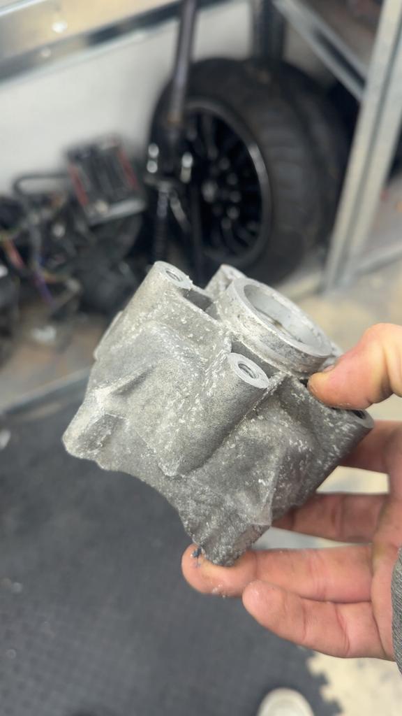 Zip SP wielnaaf mono voorvork, Fietsen en Brommers, Brommeronderdelen | Scooters, Ophalen of Verzenden, Zo goed als nieuw, Overige typen