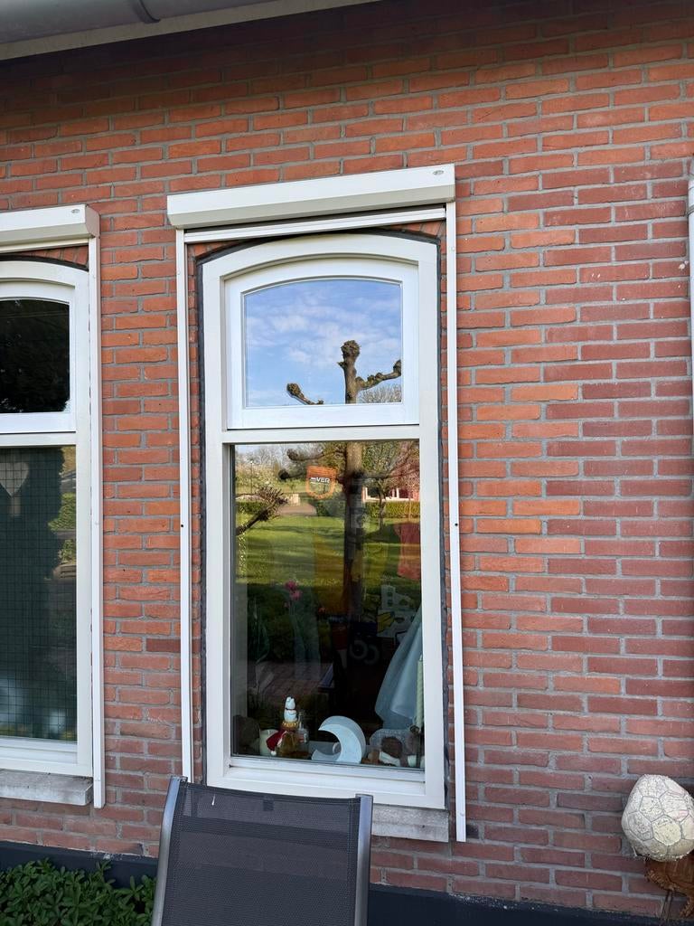 10 Elektrische Zonnenschermen 100x220 cm - Gebruikt, Gebruikt, Elektrisch, Ophalen of Verzenden, Minder dan 250 cm