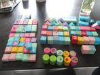 doos met houten blokken gekleurd compleet, Kinderen en Baby's, Speelgoed | Houten speelgoed, Ophalen of Verzenden, Gebruikt