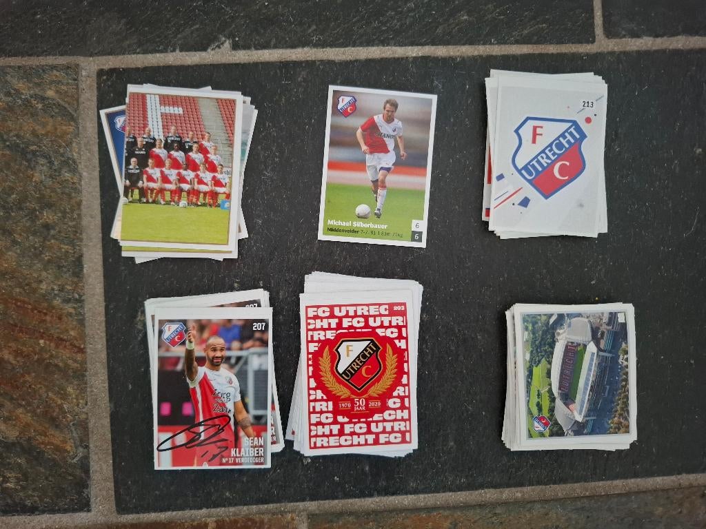 FC Utrecht stickers, Verzamelen, Sportartikelen en Voetbal, Ophalen of Verzenden, Zo goed als nieuw, F.C. Utrecht, Poster, Plaatje of Sticker