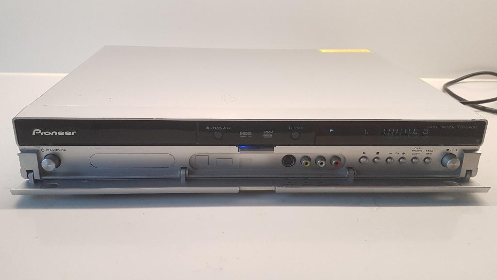Pioneer DVR-540H DVD recorder met 160 GB harddisk, Ophalen of Verzenden, Gebruikt, Harddiskrecorder, Met dvd-recorder