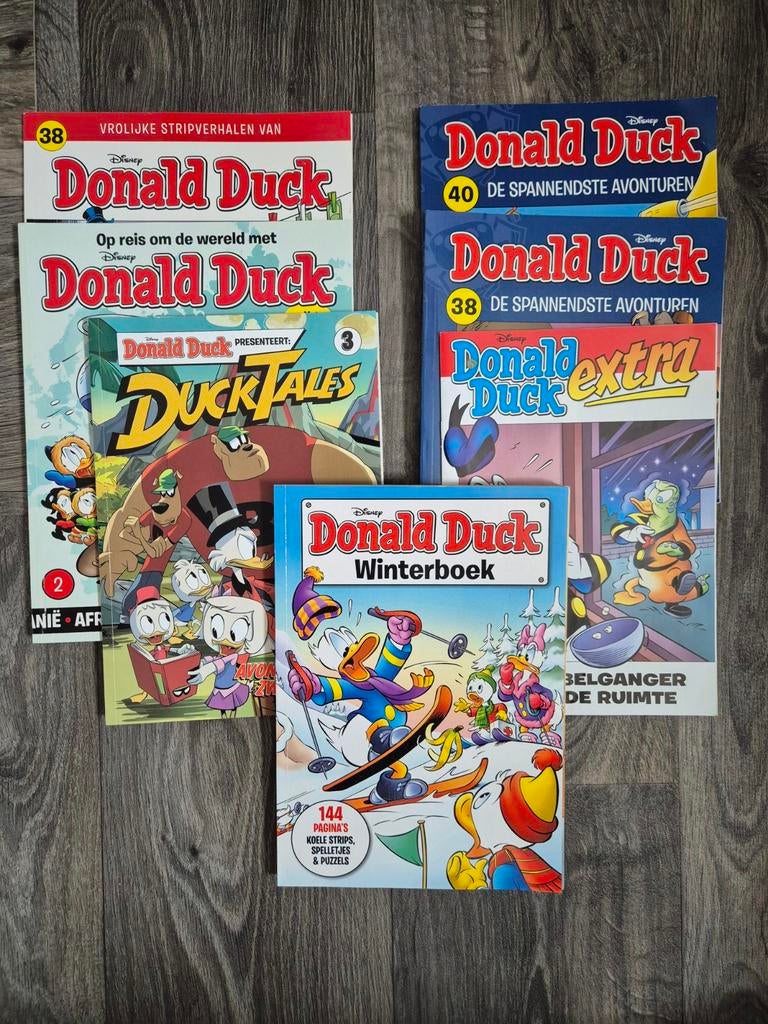 Donald duck diverse bladen., Meerdere stripboeken, Ophalen of Verzenden, Gelezen