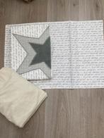 Hoeslaken-set voor Kinderledikantje, Jongetje of Meisje, Ophalen of Verzenden, Zo goed als nieuw, Wit