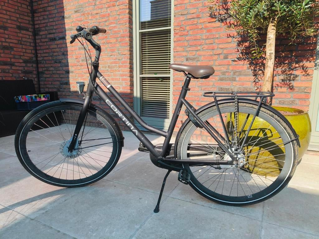 Cortina Speed 7 Damesfiets, Fietsen en Brommers, Fietsen | Dames | Damesfietsen, Versnellingen, Schijfrem, Ophalen, Overige merken