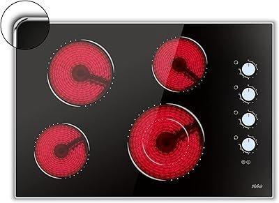 Electric Cooktop 30 Inch Hobsir, Witgoed en Apparatuur, Kookplaten, Nieuw, Inbouw, Keramisch, 4 kookzones, Ophalen of Verzenden