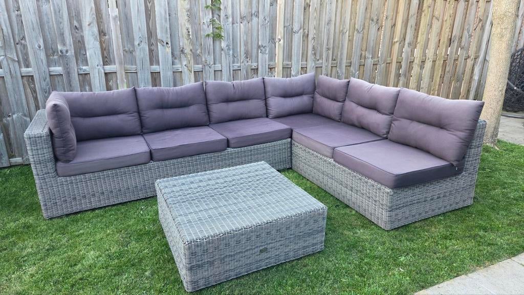 Super Gaaf Loungeset!, Ophalen, Wicker, Bank