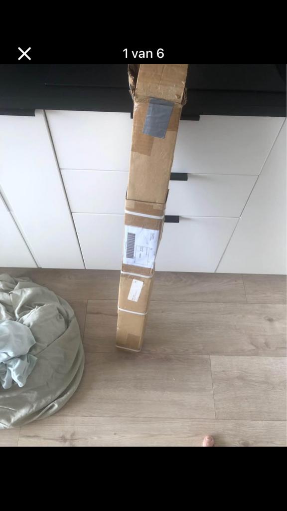 Rolgordijn, Huis en Inrichting, Stoffering | Gordijnen en Lamellen, Ophalen, Zo goed als nieuw, 50 tot 100 cm, 150 tot 200 cm