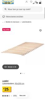 Nieuw Ikea Luröy lattenbodem, Huis en Inrichting, Ophalen, Zo goed als nieuw, Eenpersoons, 90 cm