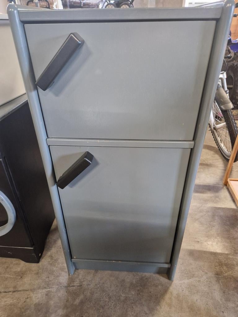 Koelkast en wasmachine voor in een buiten speelhuisje., Ophalen, Gebruikt, Hout