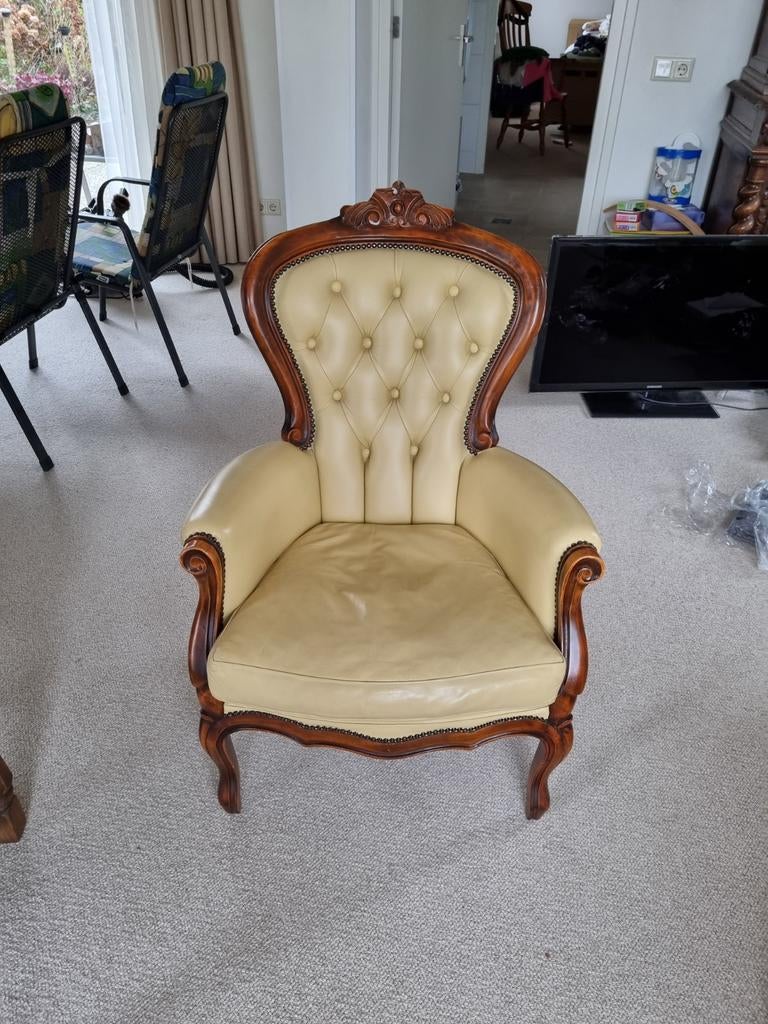 Klassieke Barok / Louis XV Fauteuil - Goede Staat, Ophalen, Gebruikt, Barok, Louis XV, 75 tot 100 cm