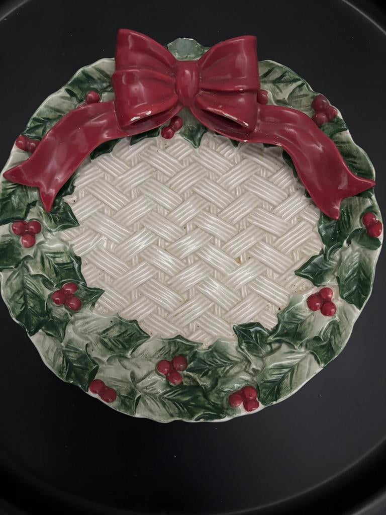 Fitz and Floyd Bordje met  Strik  Vintage 1992, Ophalen of Verzenden