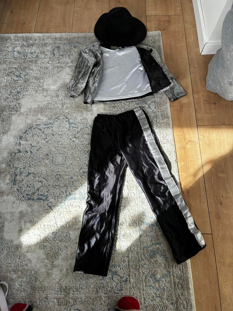 Michael Jackson verkleed set, 8 jaar, Ophalen, Zo goed als nieuw, Jongen of Meisje