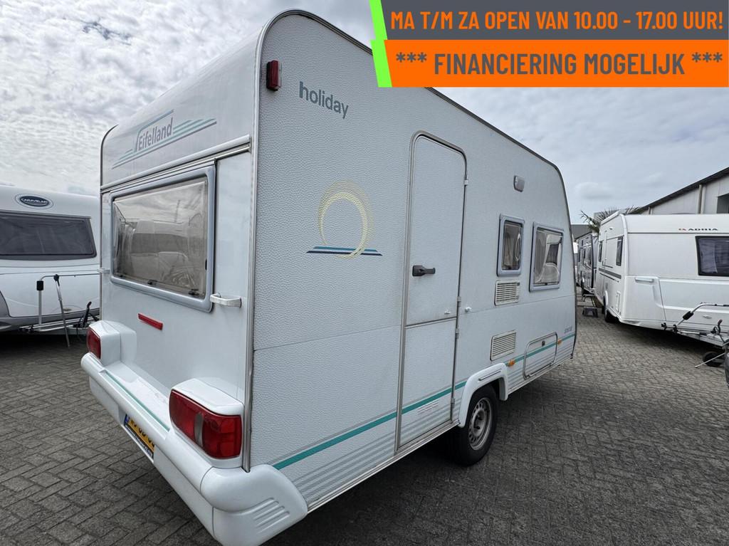 Eifelland E400 HOLIDAY SPECIAL, STAPELBED, VOORTENT,DWARSBED, Serviceluik, Bedrijf, 750 - 1000 kg, Eifelland