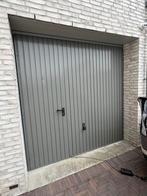 Garagedeur kantel met loopdeur, Ophalen, Gebruikt, Garagedeur, Metaal