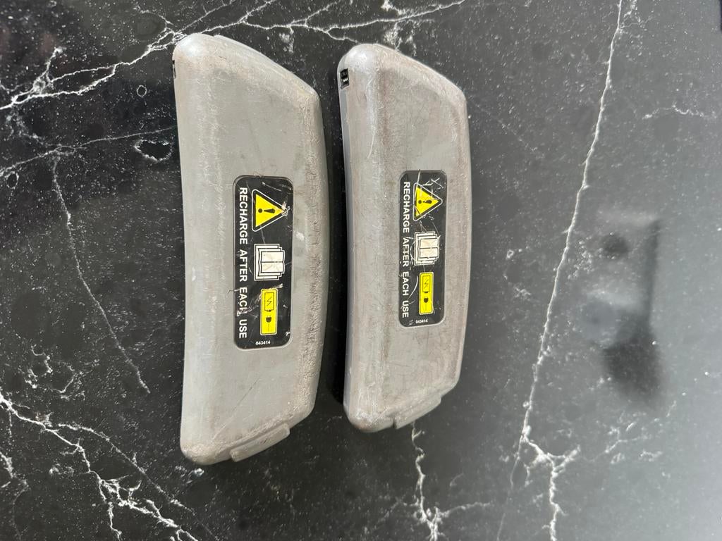 Speedglas Adflo batterij 2x, Ophalen of Verzenden, Zo goed als nieuw, Minder dan 150 ampère, Elektroden