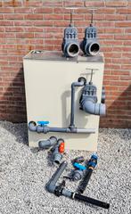 Prima zeef filter,3xValterra schuif & kranen en 2x modules., Tuin en Terras, Vijver-toebehoren, Ophalen, Gebruikt, Vijverfilter
