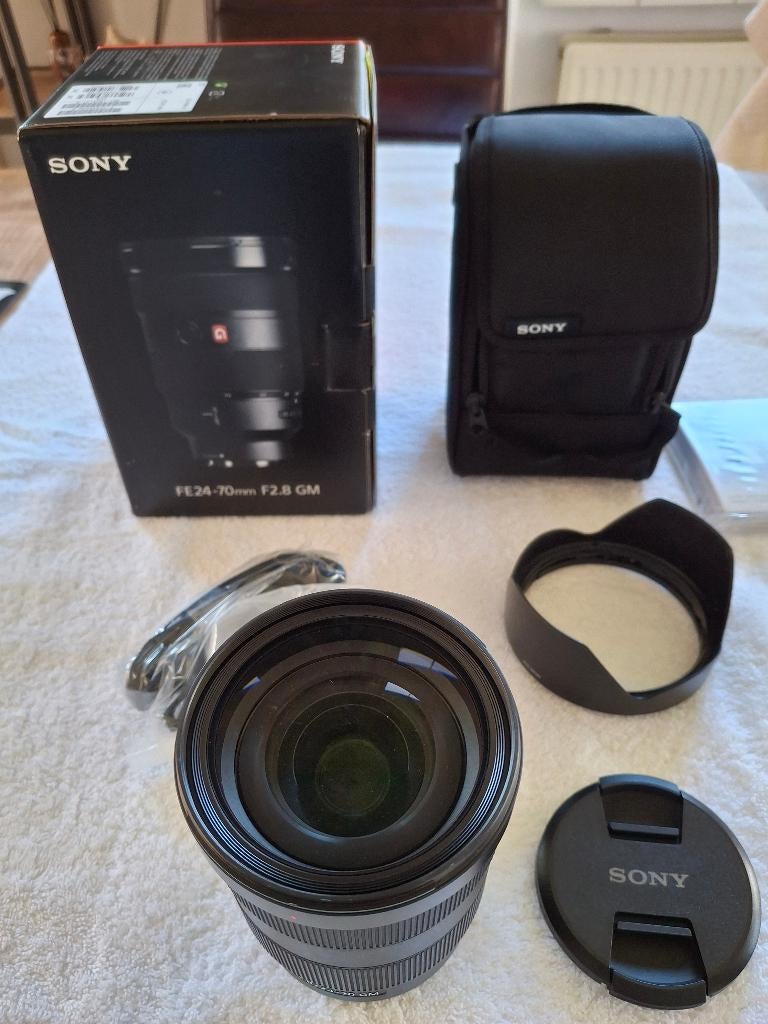 Camera lens Objectief Sony FE24-70mm F 2.8 GM, Audio, Tv en Foto, Fotografie | Lenzen en Objectieven, Ophalen of Verzenden, Zo goed als nieuw